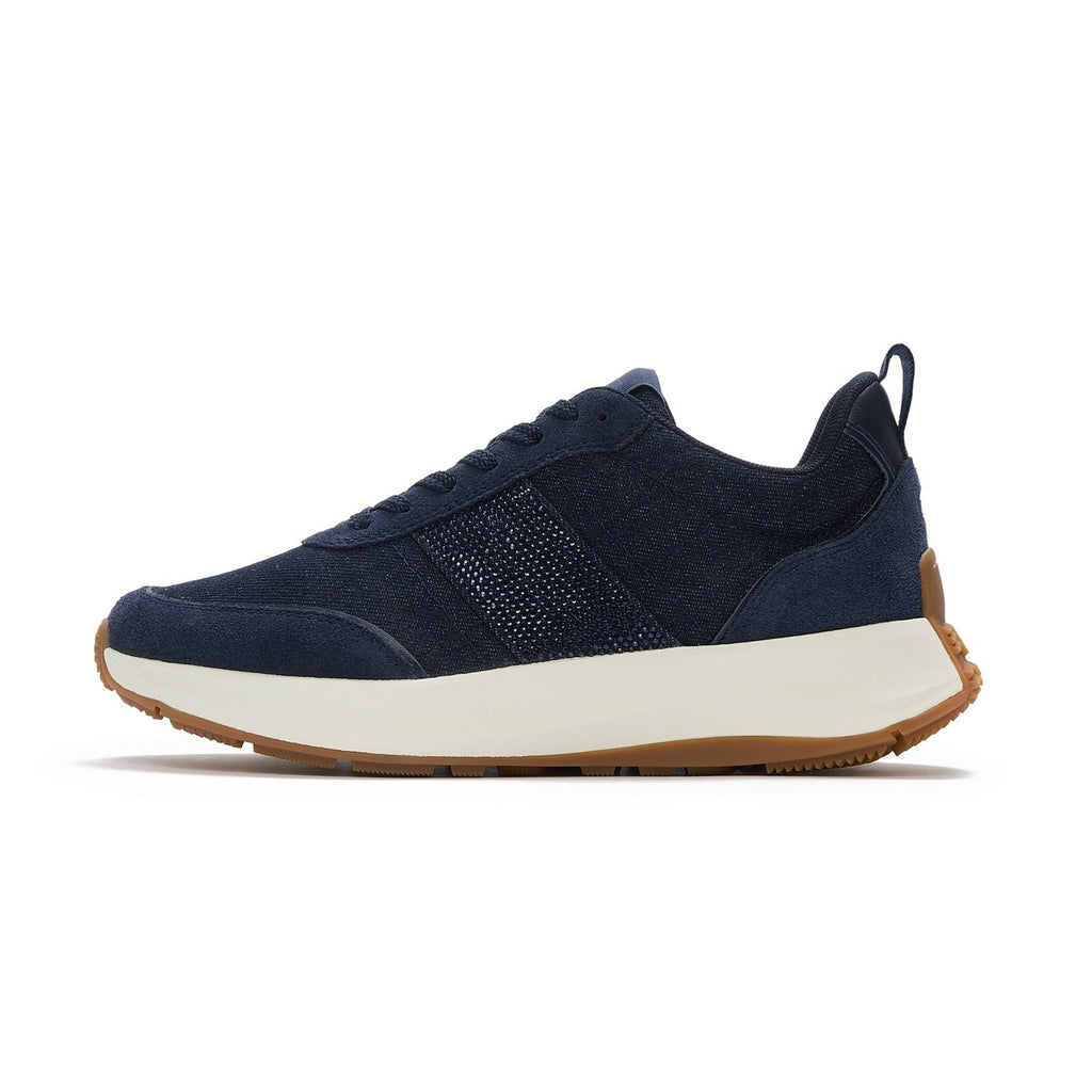 F-MODE Zapatillas Flow Cristal Denim/Gamuza - Denim Oscuro