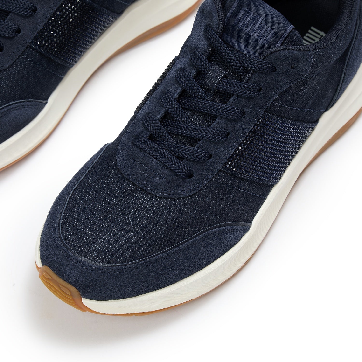 F-MODE Zapatillas Flow Cristal Denim/Gamuza - Denim Oscuro