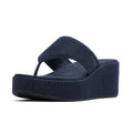 SANDALIAS MUJER FITFLOP PLATFFORMS DENIM CON PLATAFORMA