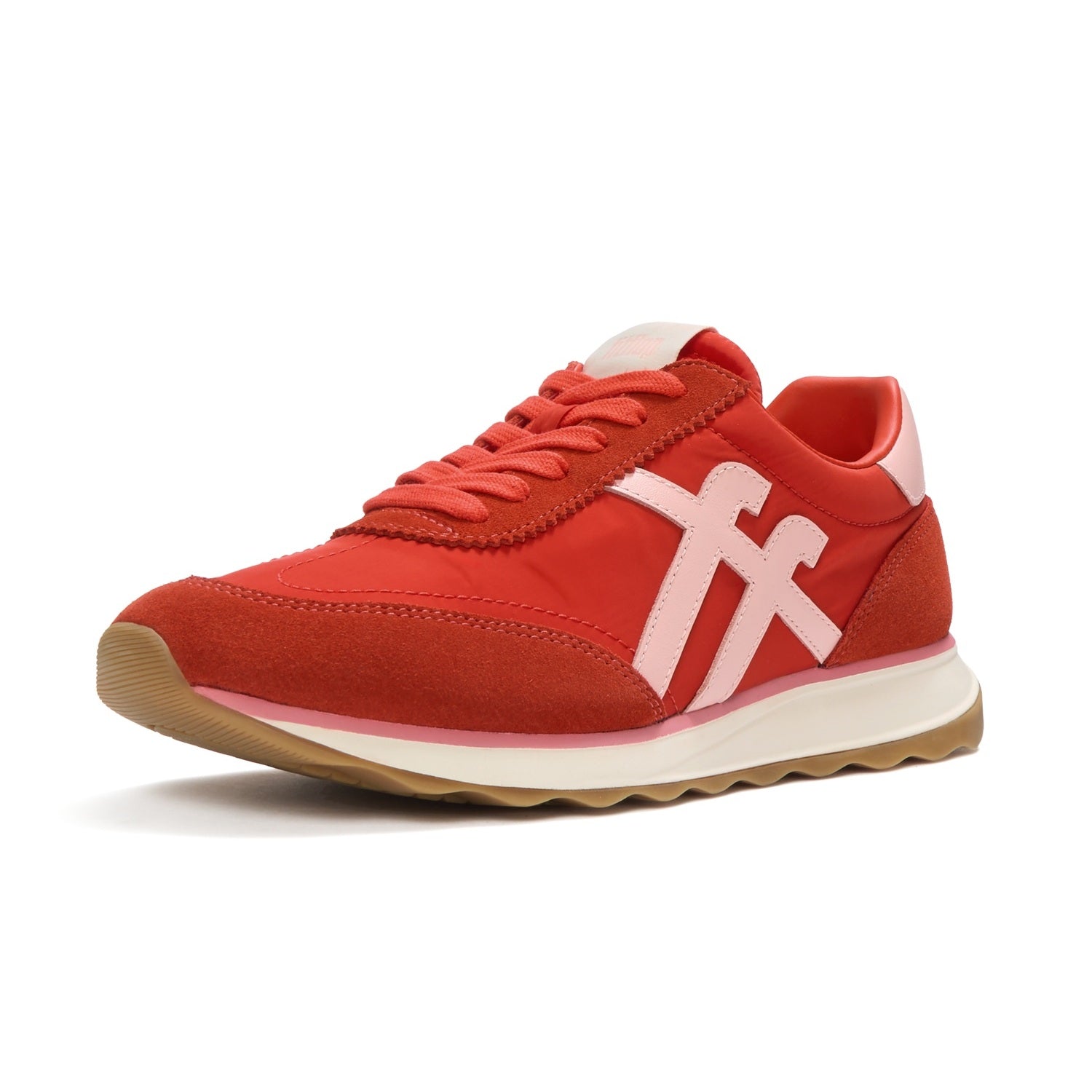 RETRO-Q FF Zapatillas de Tela/Gamuza - Cherry Tomato/Warm Pink