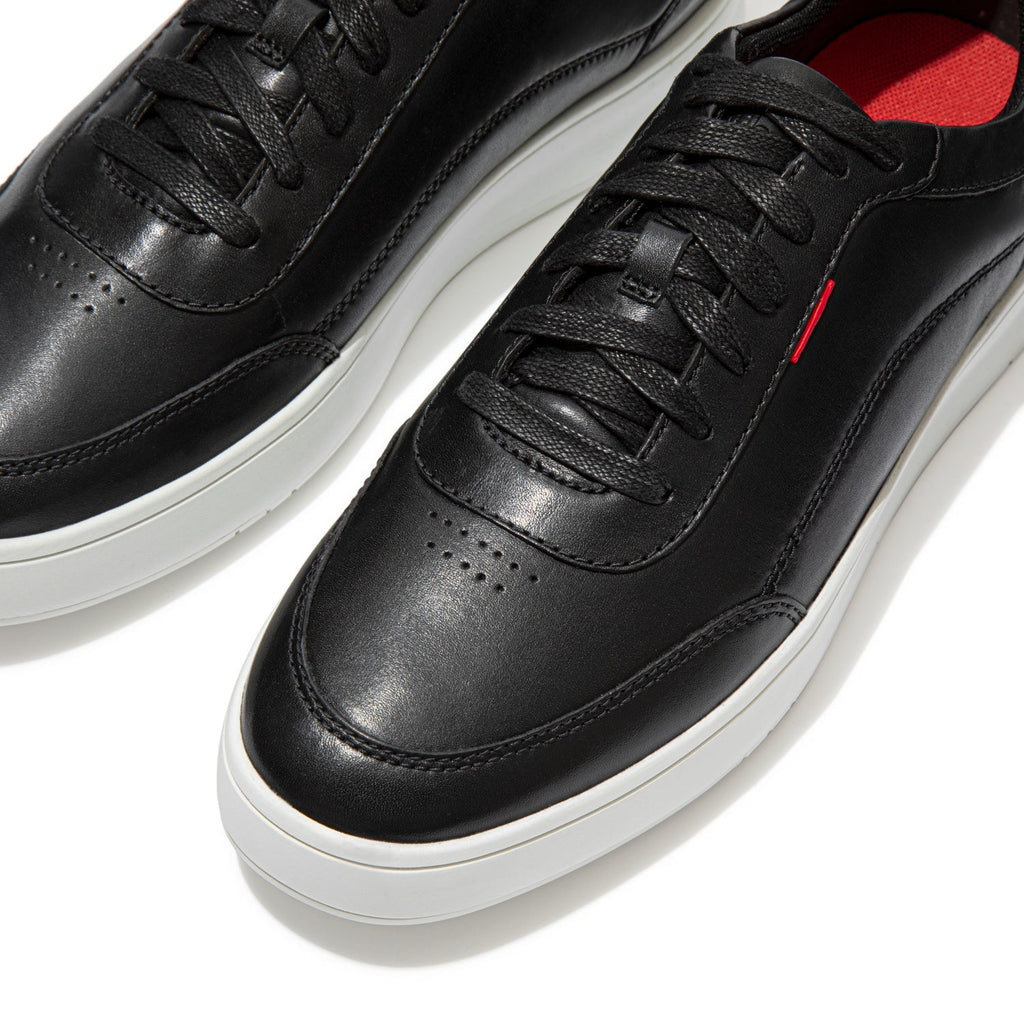 Zapatillas Rally X de Cuero - Negro