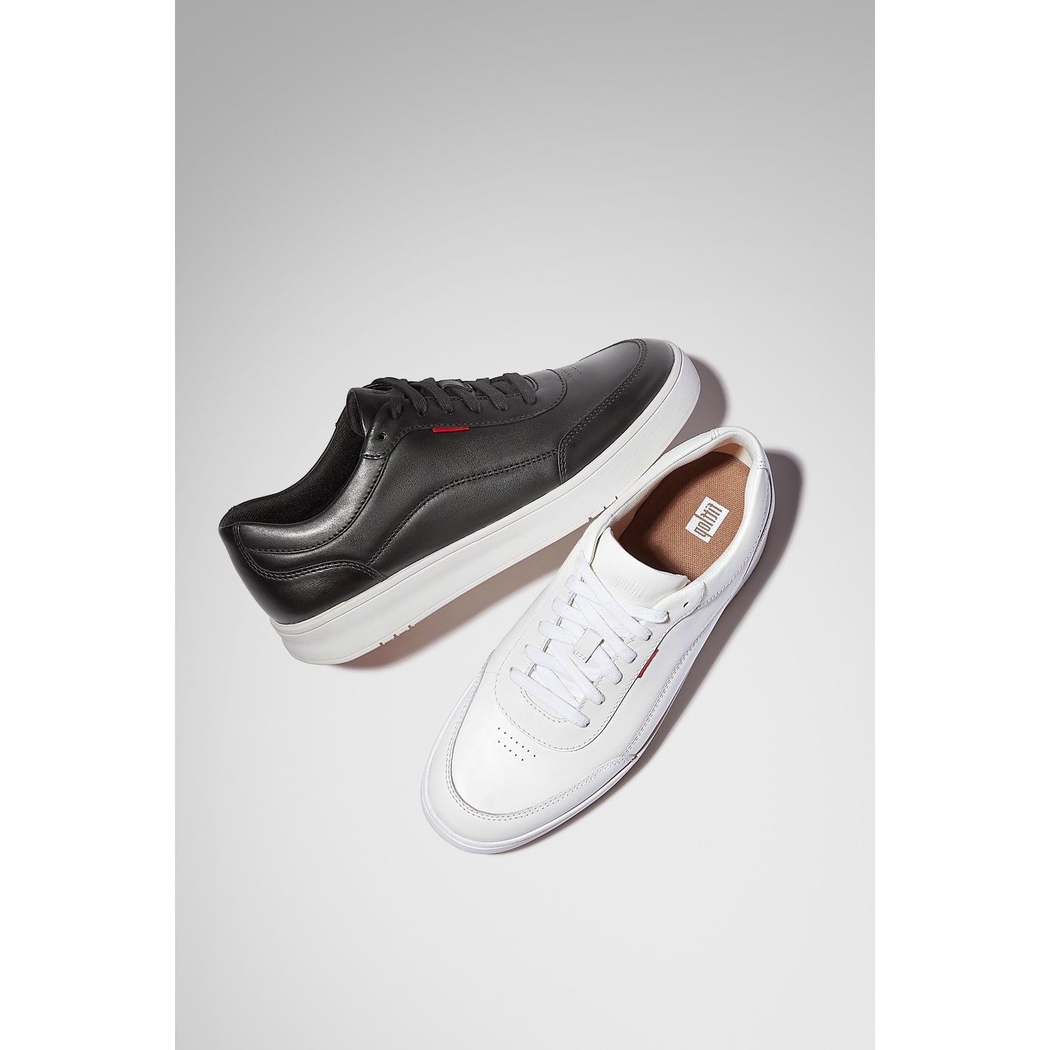 Zapatillas Rally X de Cuero - Negro