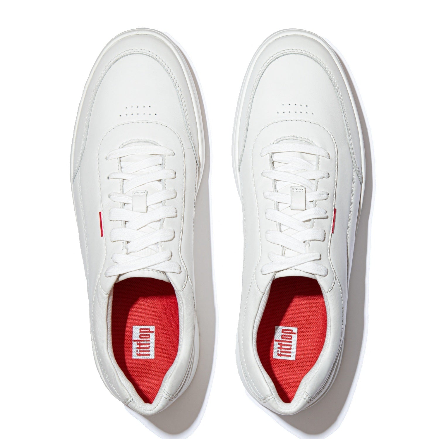 Zapatillas Rally X de Cuero - Blanco