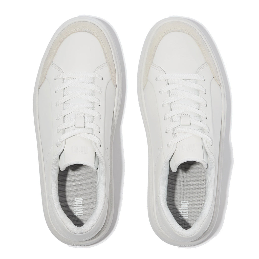 RTG Zapatillas de Cuero/Gamuza - Blanco Urbano