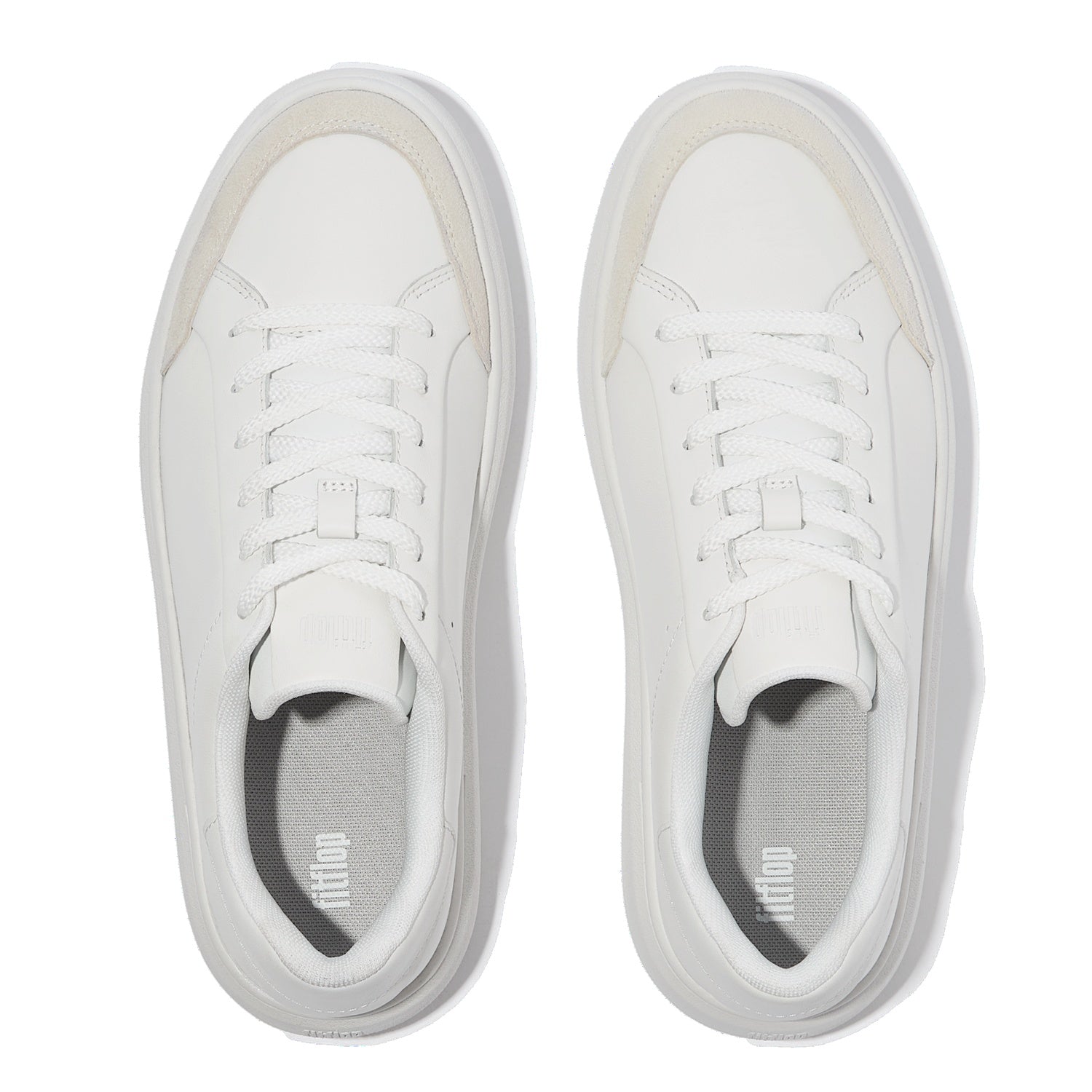 RTG Zapatillas de Cuero/Gamuza - Blanco Urbano