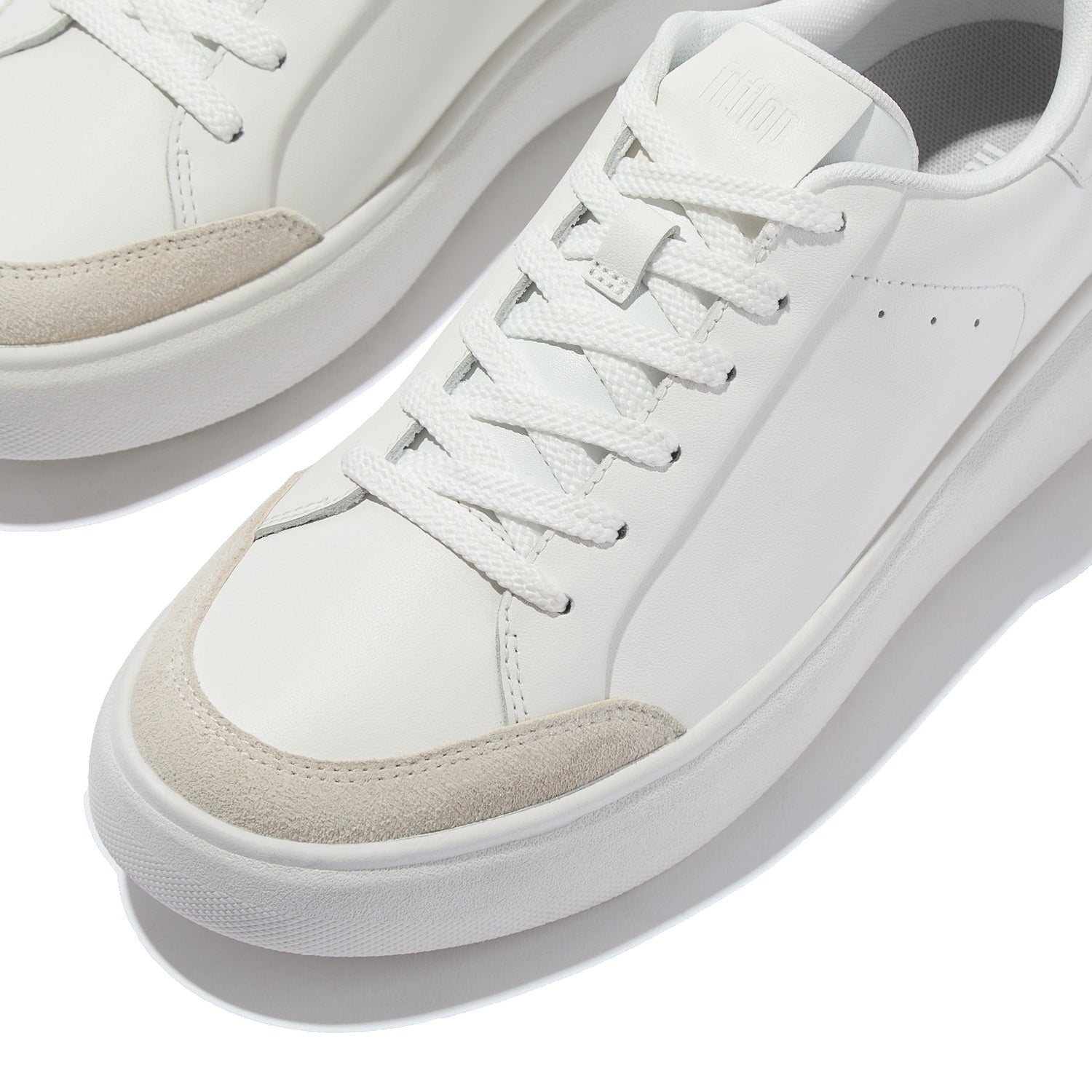RTG Zapatillas de Cuero/Gamuza - Blanco Urbano