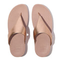 LULU Sandalias de Cuero Dedo - Oro Rosa