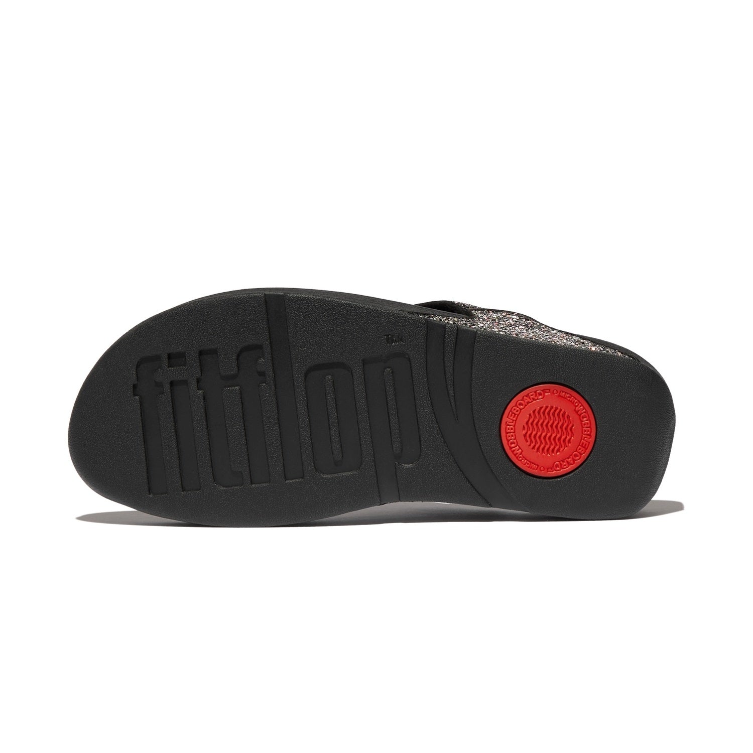 LULU Sandalias Dedo Glitter Multitono - Negro Multicolor