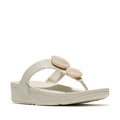 LULU Sandalias Dedo Piedra Marmoleada - Beige Parisino